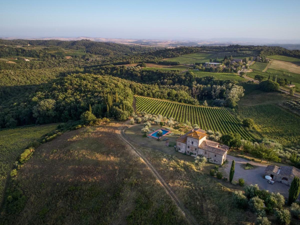 Castello Di Bossi Villa Castelnuovo Berardenga Buitenkant foto